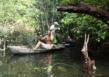 Canoeing Igarape Acu